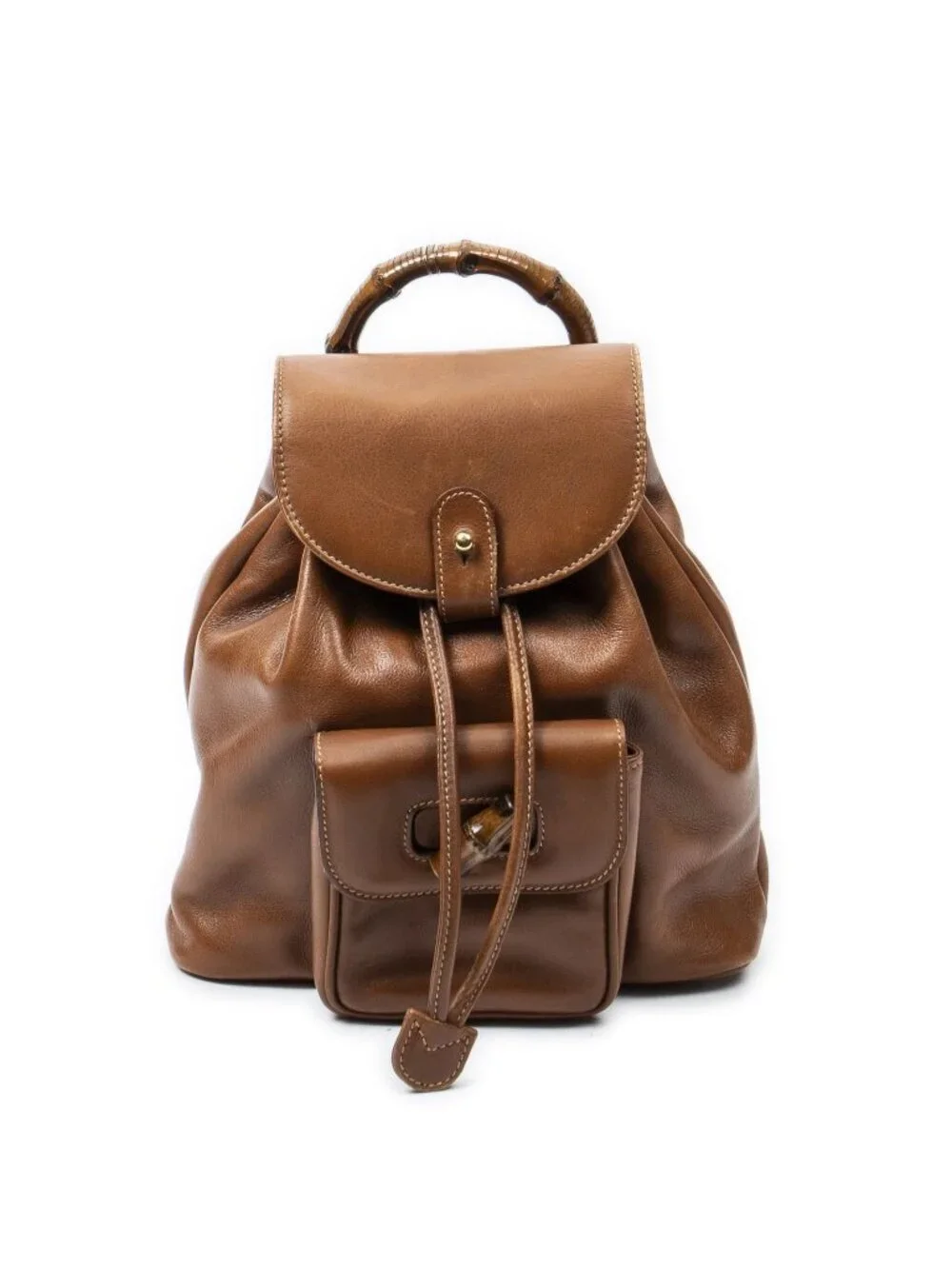 gucci mini bamboo backpack Yellow Suede 54gz421s Bagriculture There is keeping(storage) smell Gucci | Bags | Gucci